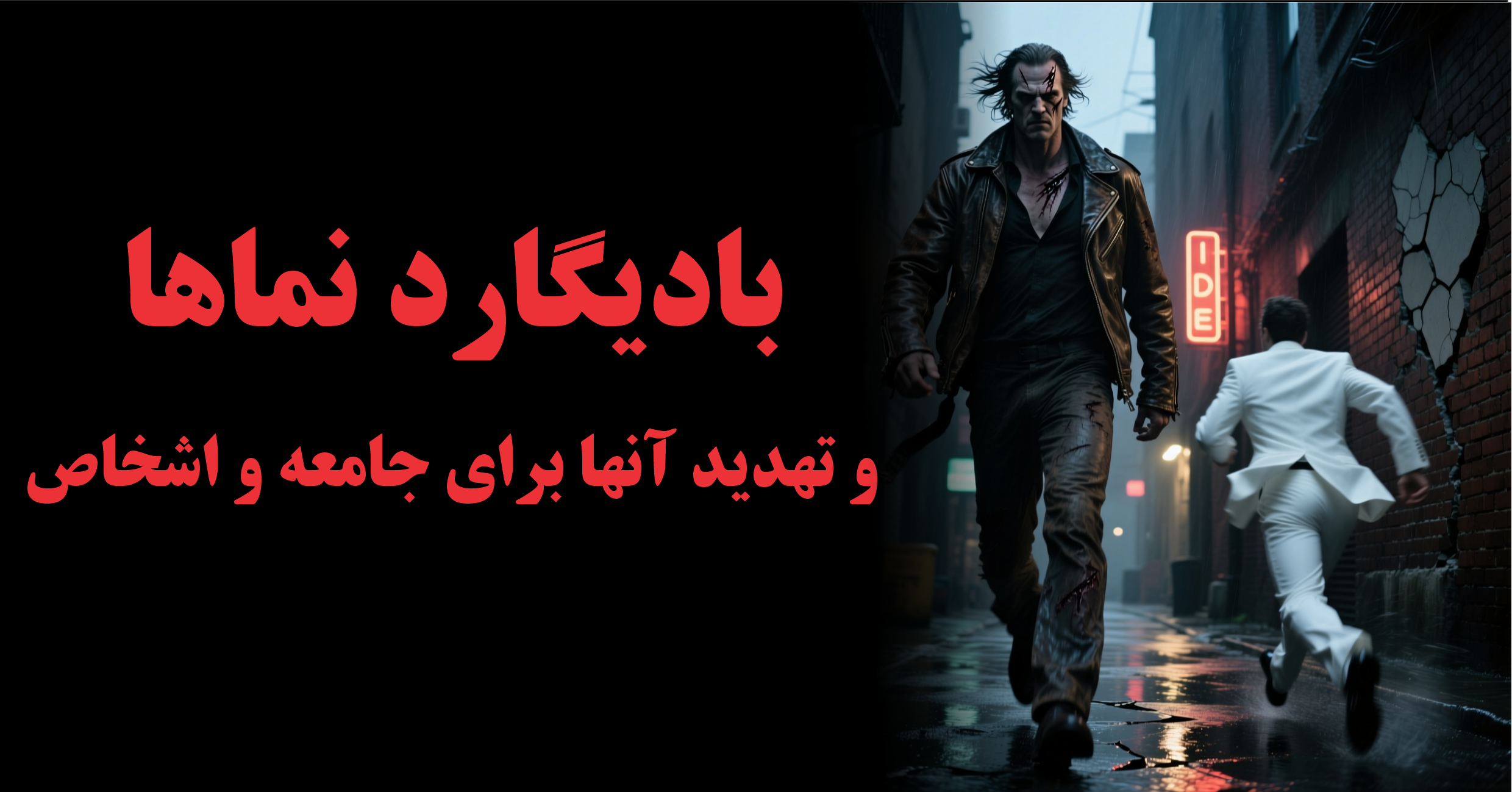 بادیگارد نماها و تهدید آنها برای جامعه و اشخاص