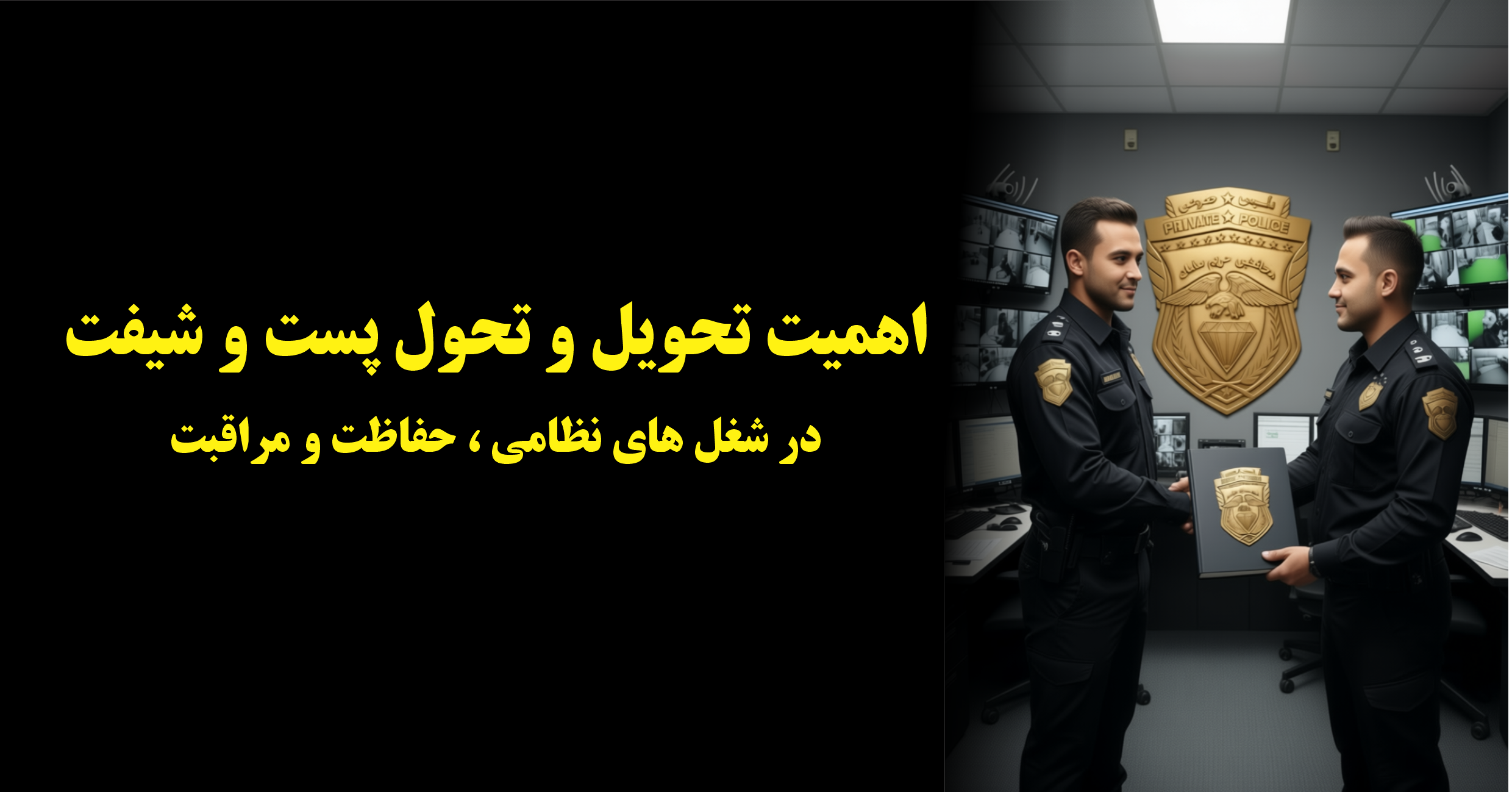 اهمیت تحویل و تحول پست و شیفت